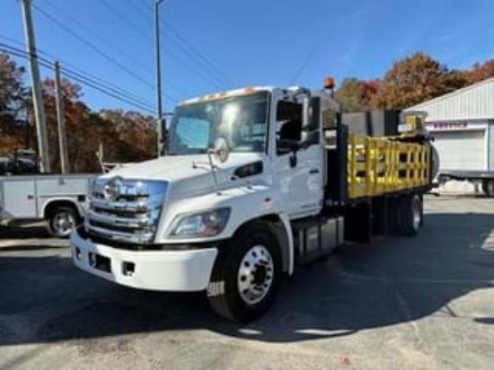 Picture of 2022 Hino L6 Attenuator Truck, Attenuator Truck, SCORPION, ATTENUATOR TMA (Truck Mounted Attenuator), Trafix Devices, Highway Work, Crash, Under CDL