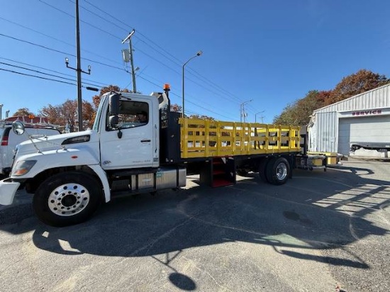 Picture of 2022 Hino L6 Attenuator Truck, Attenuator Truck, SCORPION, ATTENUATOR TMA (Truck Mounted Attenuator), Trafix Devices, Highway Work, Crash, Under CDL