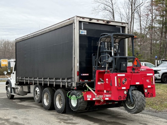Picture of 2019 Freightliner M2 Curtain Side Truck - Morgan Curtain Side Truck with Moffett M8 NX truck mounted forklift