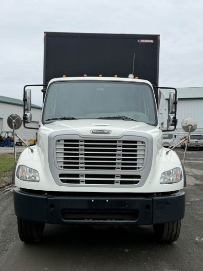 Picture of 2019 Freightliner M2 Curtain Side Truck - Morgan Curtain Side Truck with Moffett M8 NX truck mounted forklift
