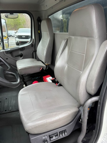 Picture of 2019 Freightliner M2 Curtain Side Truck - Morgan Curtain Side Truck with Moffett M8 NX truck mounted forklift