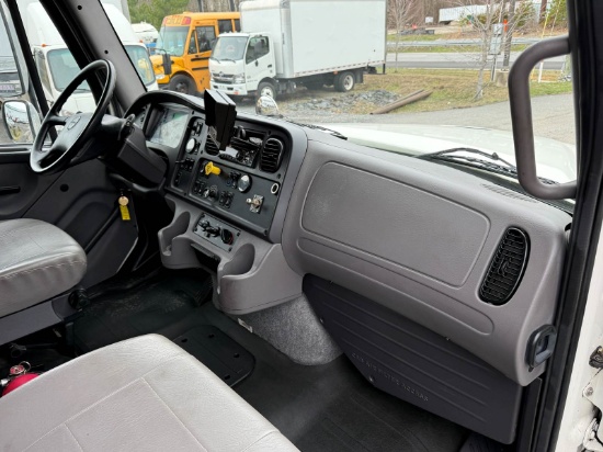 Picture of 2019 Freightliner M2 Curtain Side Truck - Morgan Curtain Side Truck with Moffett M8 NX truck mounted forklift