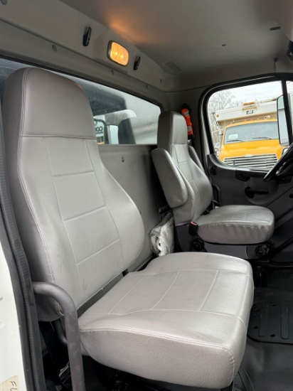 Picture of 2019 Freightliner M2 Curtain Side Truck - Morgan Curtain Side Truck with Moffett M8 NX truck mounted forklift