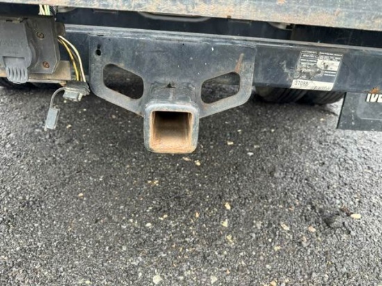Picture of 2015 Ford F-350 Flatbed Dump Truck, Stake Bed Truck, Delivery, Landscape, Concrete, Construction, Mulch, Low Miles, Dump, Under CDL, Gas Government
