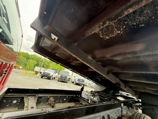 Picture of 2015 Ford F-350 Flatbed Dump Truck, Stake Bed Truck, Delivery, Landscape, Concrete, Construction, Mulch, Low Miles, Dump, Under CDL, Gas Government