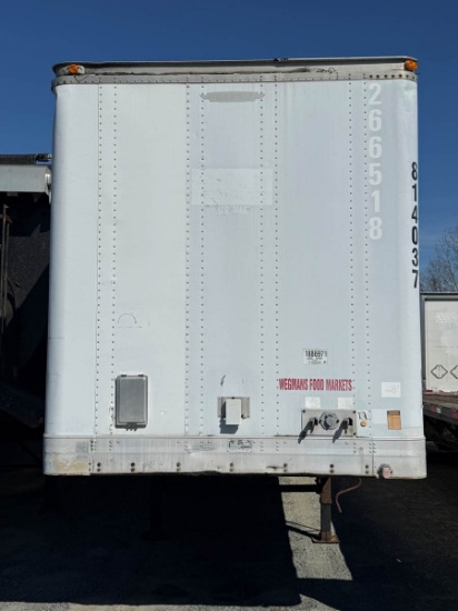 Picture of 2001 Trailmobile 53ft Dry Van Trailer, COMPOSITE WALL, Roll Up Door, Tandem Axle, Spring Suspension, Aluminum Roof, Swing