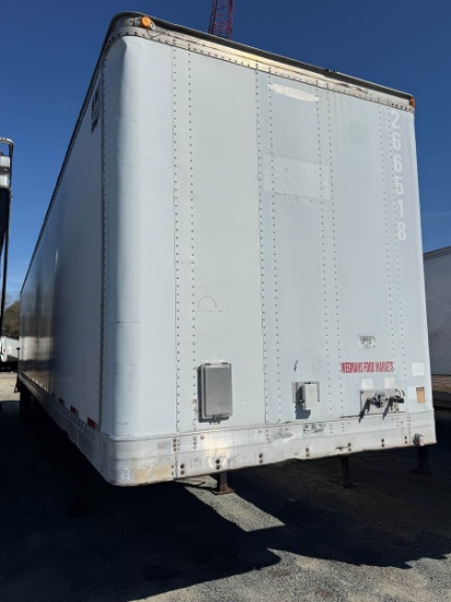 Picture of 2001 Trailmobile 53ft Dry Van Trailer, COMPOSITE WALL, Roll Up Door, Tandem Axle, Spring Suspension, Aluminum Roof, Swing