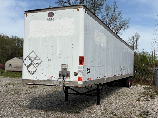 Picture of 2012 Great Dane 53ft Dry Van Trailer, COMPOSITE WALL, Roll Up Door, Tandem Axle, Spring Suspension, Aluminum Roof, Swing Door