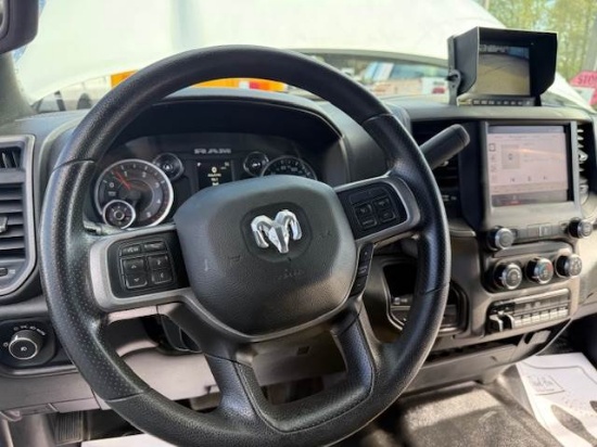 Picture of 2022 RAM 3500 Dump Truck, Crew Cab,12FT Tarp, 4X2, LOW MILES, Cummins, Work Truck, Landscape Truck, Grain Hauler, Swing Gate Diesel, Tarp