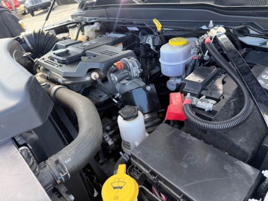 Picture of 2022 RAM 3500 Dump Truck, Crew Cab,12FT Tarp, 4X2, LOW MILES, Cummins, Work Truck, Landscape Truck, Grain Hauler, Swing Gate Diesel, Tarp