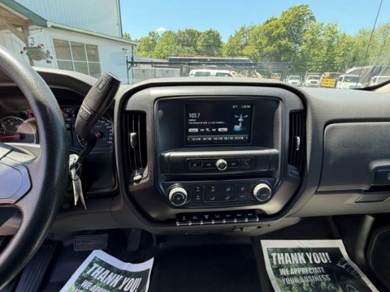 Picture of 2022 International CV515 Crew Cab Stake Bed Truck, 4x4, Maxon Liftgate, 14FT Bed, Low Miles, Delivery, Hauler, Landscape, Flatbed, Diesel