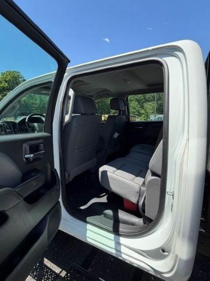 Picture of 2022 International CV515 Crew Cab Stake Bed Truck, 4x4, Maxon Liftgate, 14FT Bed, Low Miles, Delivery, Hauler, Landscape, Flatbed, Diesel