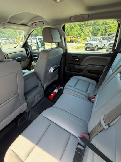 Picture of 2022 International CV515 Crew Cab Stake Bed Truck, 4x4, Maxon Liftgate, 14FT Bed, Low Miles, Delivery, Hauler, Landscape, Flatbed, Diesel