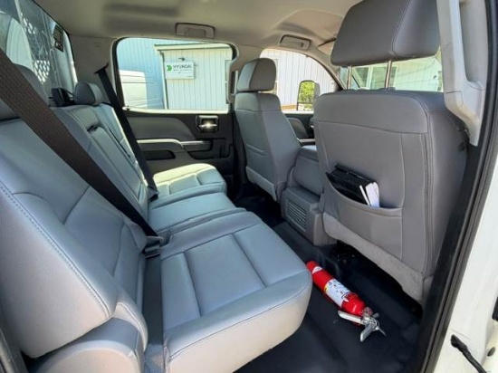 Picture of 2022 International CV515 Crew Cab Stake Bed Truck, 4x4, Maxon Liftgate, 14FT Bed, Low Miles, Delivery, Hauler, Landscape, Flatbed, Diesel