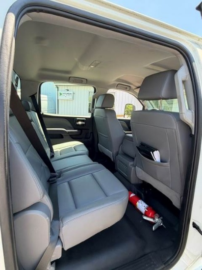 Picture of 2022 International CV515 Crew Cab Stake Bed Truck, 4x4, Maxon Liftgate, 14FT Bed, Low Miles, Delivery, Hauler, Landscape, Flatbed, Diesel