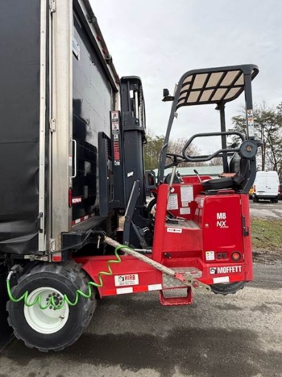 Picture of 2018 Moffett M8 55 NX Piggyback Forklift - Forks, Lifting, Warehouse, Truck Mounted. Diesel, 2 Stage Mast, Lifting Capacity 5500lbs