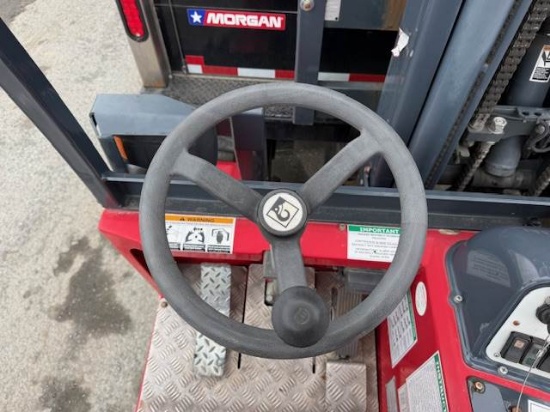 Picture of 2018 Moffett M8 55 NX Piggyback Forklift - Forks, Lifting, Warehouse, Truck Mounted. Diesel, 2 Stage Mast, Lifting Capacity 5500lbs