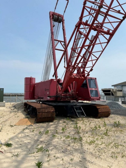 Picture of 2003 Manitowoc 555 Crawler Crane - 150' Boom - Fixed Jib Attachment