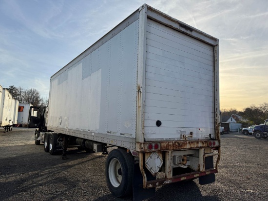 Picture of 2010 Wabash 28' PUP DRY VAN Pup Trailer, Steel Body, Wood Floor, Rollup Door, Single Axle, Spring Suspension, Aluminum Roof, Delivery Van