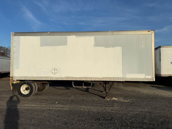 Picture of 2010 Wabash 28' PUP DRY VAN Pup Trailer, Steel Body, Wood Floor, Rollup Door, Single Axle, Spring Suspension, Aluminum Roof, Delivery Van