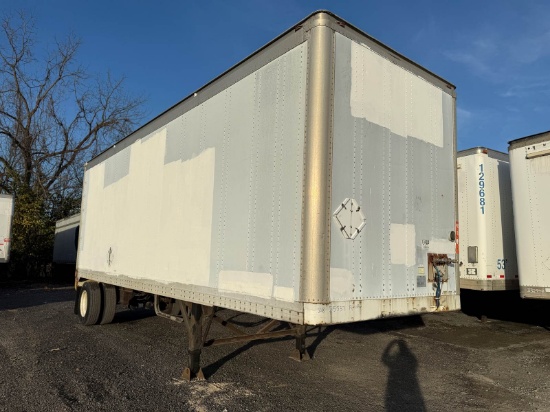 Picture of 2010 Wabash 28' PUP DRY VAN Pup Trailer, Steel Body, Wood Floor, Rollup Door, Single Axle, Spring Suspension, Aluminum Roof, Delivery Van