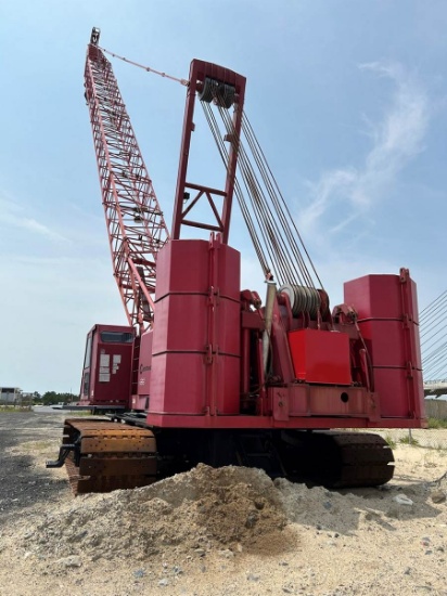 Picture of 2003 Manitowoc 555 Crawler Crane - 150' Boom - Fixed Jib Attachment