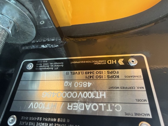 Picture of 2026 Hyundai HT100V