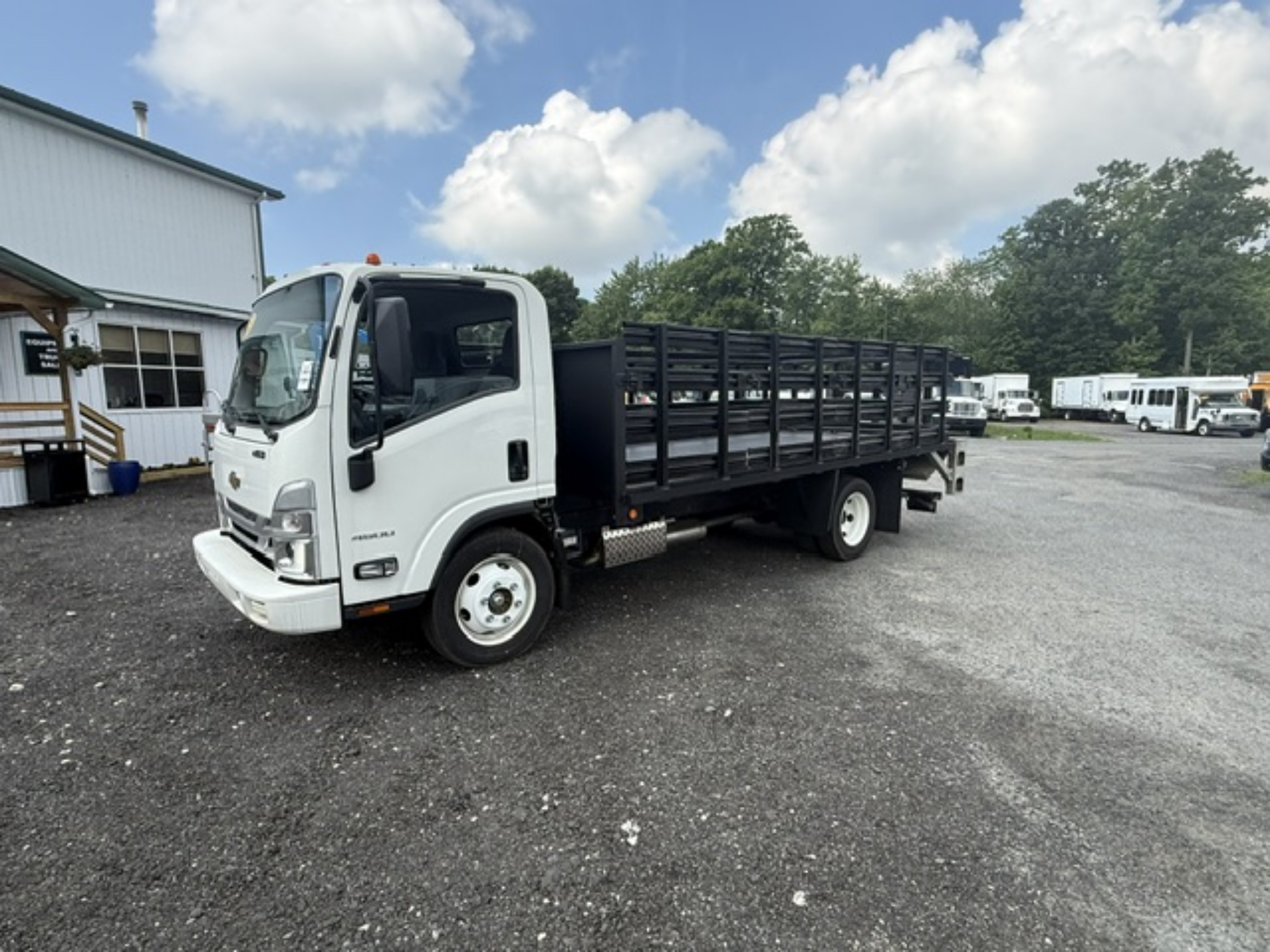Picture of 2023 Chevrolet 4500 LCF Cab & Chassis Truck, Automatic Transmission, Flatbed, Dump, Day Cab, Under CDL, Gas 200 Miles, 16FT Chassis GM L8T